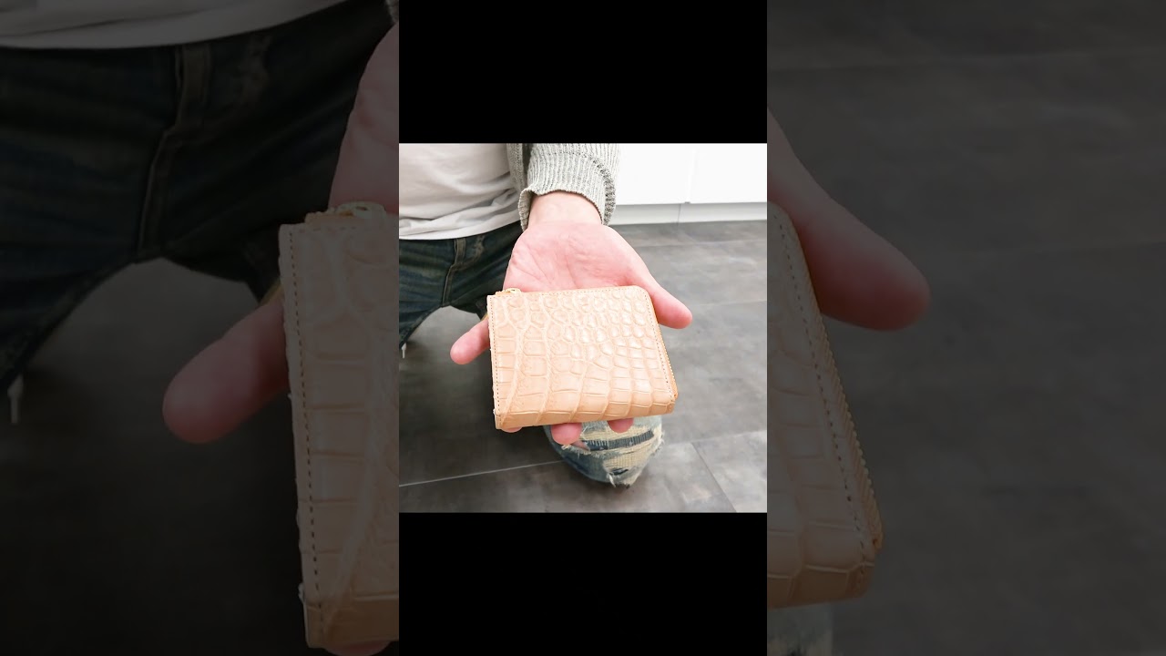 YouTube限定裏メニュー】ヌメクロコだからこそのエイジング。立体的な 