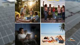 Kronabelle Solar Powered Wireless Speaker Review: 8W Bass, AM/FM, RGB Lights