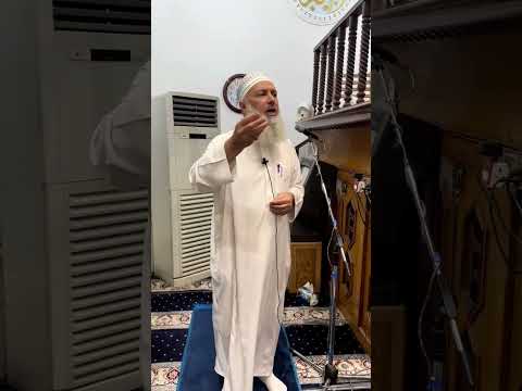 عداي الغريري يتحدى الشيعة من جامع عمر في منطقة اليرموك بغداد