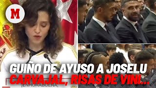 El Guiño De Ayuso A Joselu La Mirada De Carvajal, Risas De Vinicius... I Marca