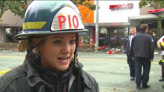 Firefighter injured as crews control fire in Seattle’s Ballard neighborhood