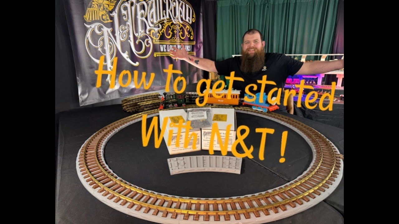 N&T Railroad Railbed Starter Circle Set