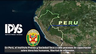 Peru: Opening spaces for dialogue to strengthen the press-police relationship