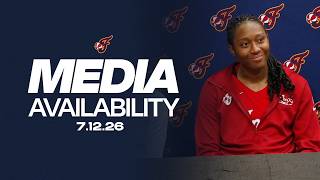 Sophie Cunningham, Aliyah Boston & Head Coach Stephanie White | Postgame Media at LVA