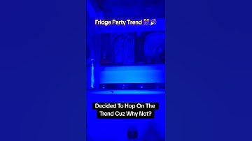 Fridge Party Trend 🎊🎉 #shorts #funny #fridge #party #trend #disco #trending #fyp #comedy #viral