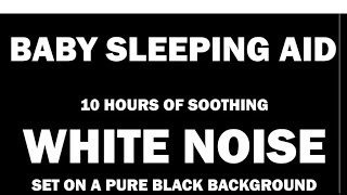 (No Ads) 10 Hours of Soft White Noise | Black Screen for Sleep screenshot 5