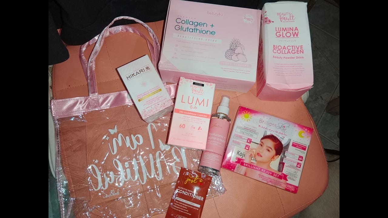 Tried Lumi and Hikari Glutathione Capsules, Lumina Glow and Collagen + Glutathione Drink! - YouTube Tried Lumi and Hikari Glutathione Capsules, Lumina Glow and Collagen + Glutathione Drink! - YouTube