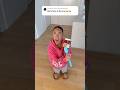 Mia learning how to spell 🤣🍫 #shorts
