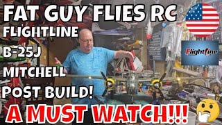 WARNING! WATCH THIS! BEFORE YOU BUILD! THE FLIGHTLINE B25J by FGFRC