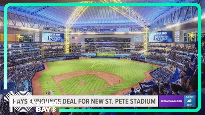 Tampa Bay Rays unveil plans for new stadium in St. Pete 