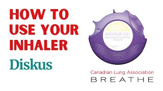How to use your Diskus inhaler
