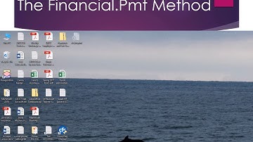 CIS-119: The Financial.Pmt Method