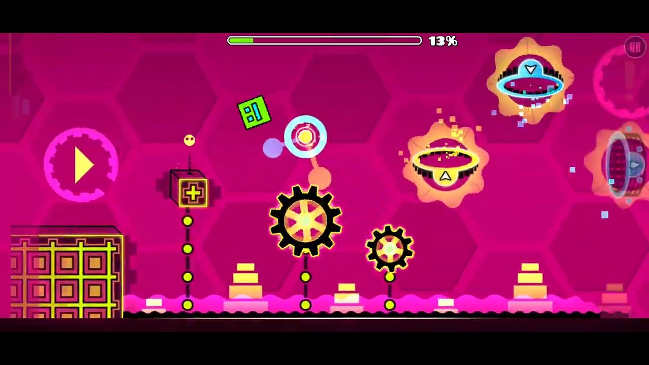 Best i can do on geometry dash blast processing im not that good at geometry dash