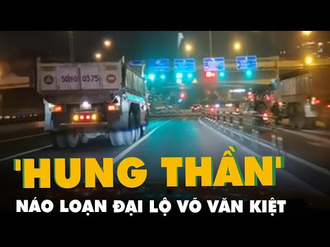 'Hung thần' ben náo loạn đại lộ Võ Văn Kiệt, CSGT xác định 2 người cầm lái