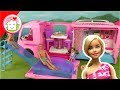 Barbie Film Camper - Abenteuer Camper - Video für Kinder von Familie Hauser - Unboxing