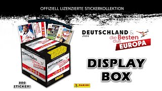 PANINI Deutschland 2024 & die Besten aus Europa - DISPLAY BOX mit 50 Packs