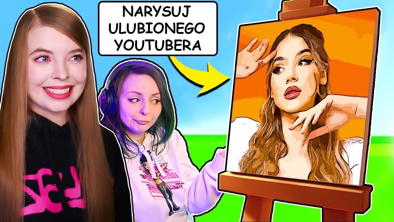 RYSUJEMY ULUBIONYCH YOUTUBERÓW 🧡 
