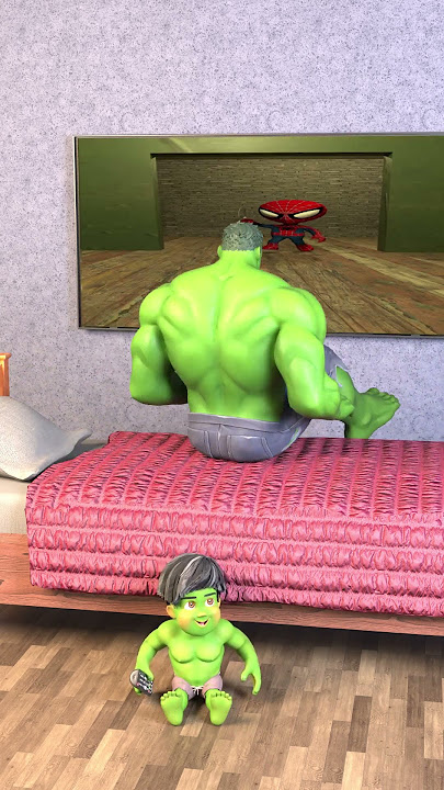 Greeny turned on a horror movie