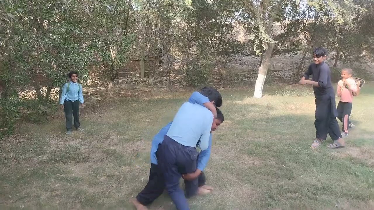 ECCE Activity focusing on physical development GES Hasil Wala