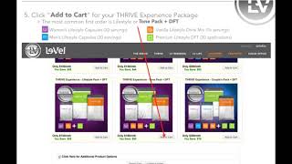Le-Vel Thrive Cloud Office and Business Back Office Basics