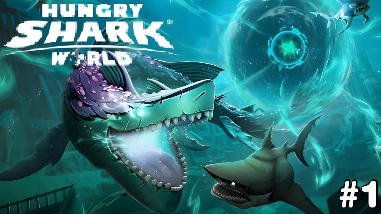 SETELAH 5 TAHUN AKU KEMBALI BERMAIN GAME IKAN HIU BRUTAL!! | Hungry Shark World Gameplay Part 1 