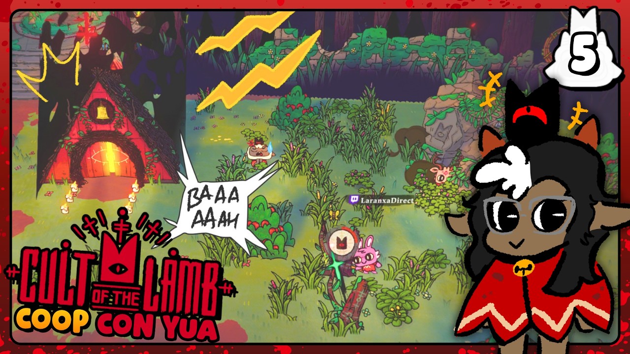 🔴 ¡Únete a nuestra secta! 👑 Cult of the Lamb (coop con Yua) #5