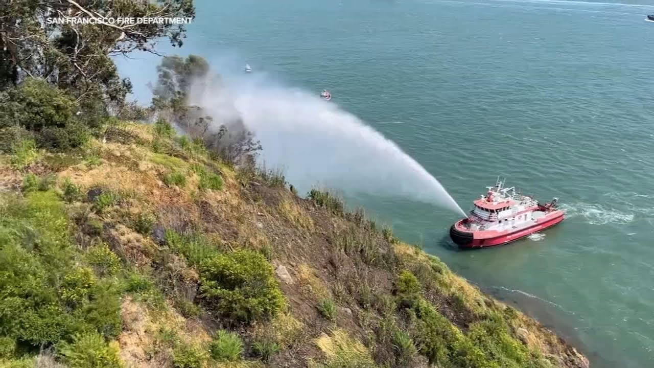 Yerba Buena Island grass fire causes Bay Bridge traffic nightmare