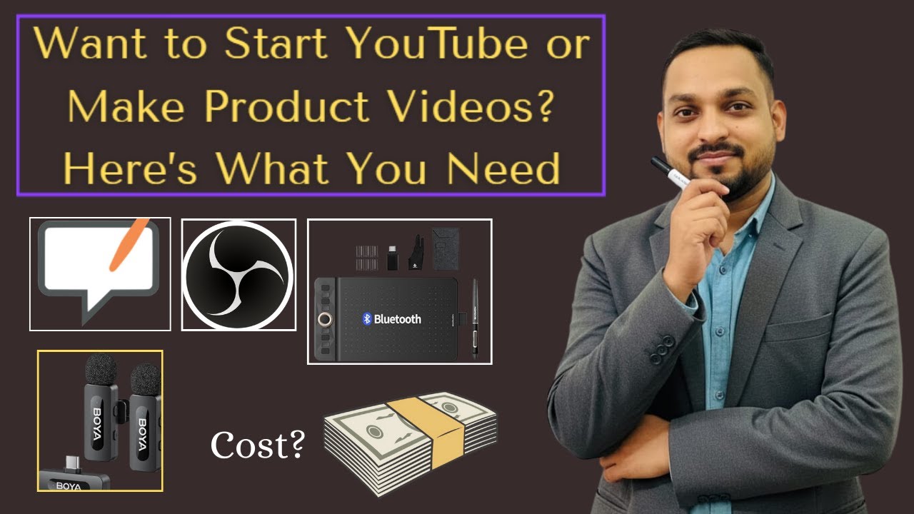 YouTube Setup for Beginners | Camera, Mic, Lights & Budget Breakdown