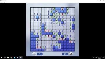 Minesweeper speedrun (intermediate no rng manip) - 17 seconds