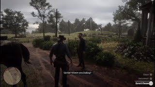 Red Dead Redemption 2 - Chased By Gavins Friend