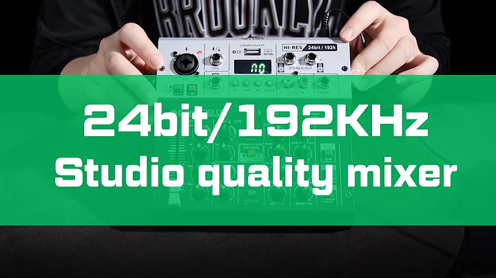 How to use D Debra Audio DG-05 mixer