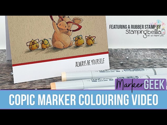 How to draw in Toned Tan Sketchbook ( 2 Touch Marker Challenge ) 