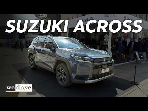 Video NUOVA SUZUKI ACROSS in anteprima al Salone Auto Torino