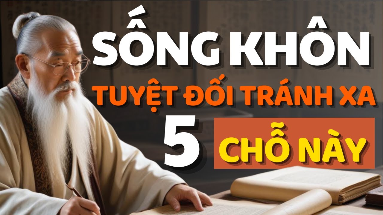 Cổ Nhân Dạy Muốn Sống Khôn Ngoan tuyệt đối TRÁNH XA 5 chỗ này - Triết ...