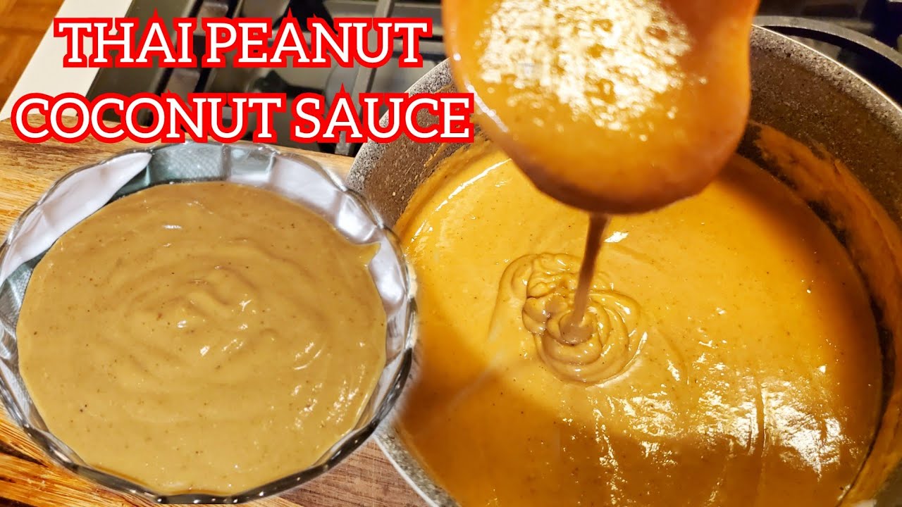 HOW TO MAKE SATAY COCONUT PEANUT SAUCE LOW SODIUM RECIPE THE