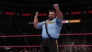 Big Boss Man 91 Entrance Wwe 2K18