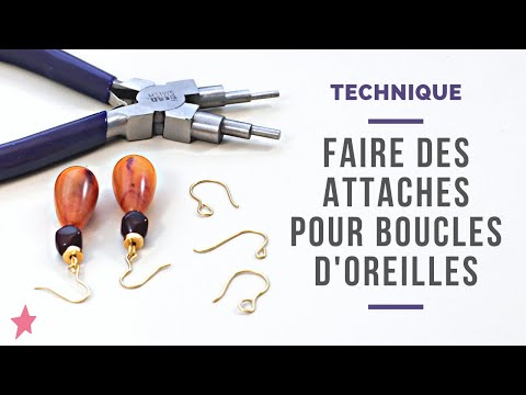 Vidéo: Comment Faire Des Boucles D'oreilles Avec La Technique Du Ganutel