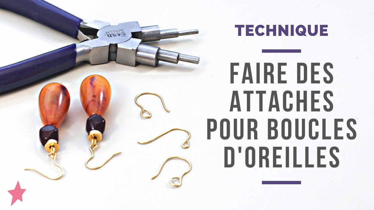 Pinces pour créer des crochets pour boucles d'oreilles The Beadsmith