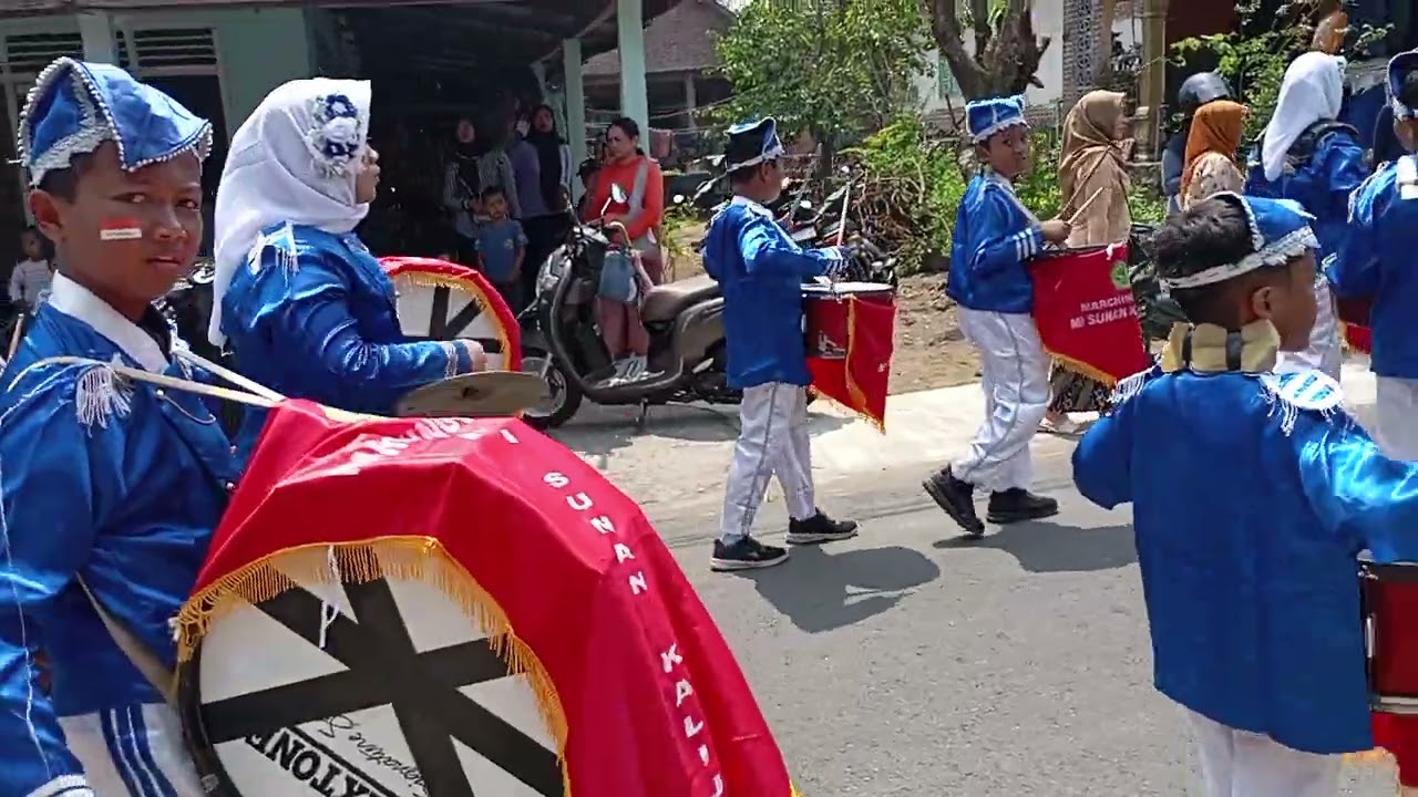 17 AGUSTUS  DAN MAJU TAK GENTAR MI SUNAN KALIJOGO KENDALREJO TALUN BLITAR