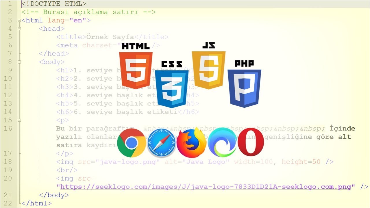 Web Programlama 25 PHP Ders 02-1 - YouTube