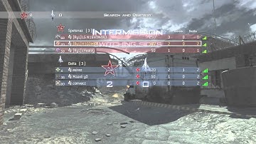 MW3 GB SnD Interchange Sniper Gameplay