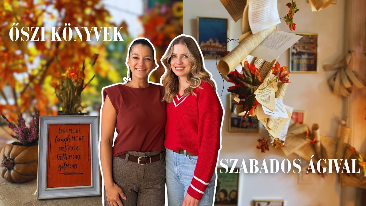 Könyvekről és őszi olvasmányokról Szabados Ágival