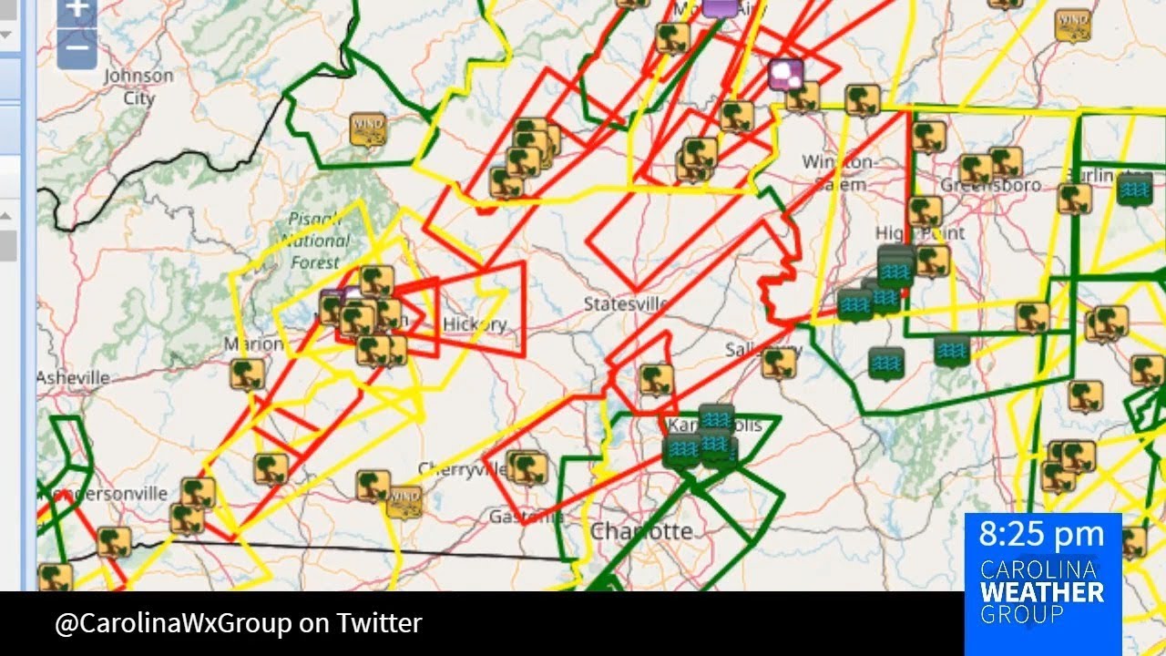 200+ damage reports after storms