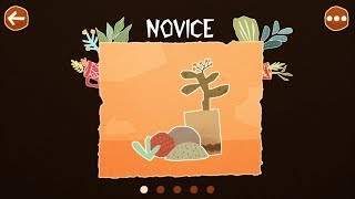 Chigiri Paper Puzzle | NOVICE (All Levels) *Old Version* screenshot 1