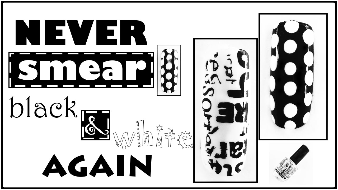 NEVER smear nail art designs again!  My best tips!!