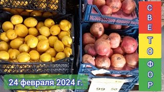 Краснодар - 🚦🛒 Светофор - цены на продукты 🚦🛒  - 24 февраля 2024 г.