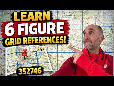 How to take 6 figure grid references ( basic map skills part 2)