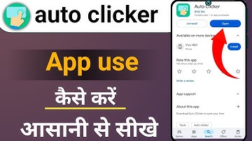 auto clicker app use kaise kare how to use auto clicker app