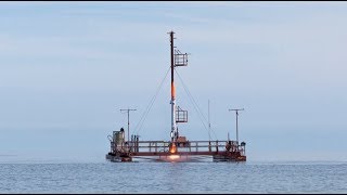 Our platform for launching rockets at sea