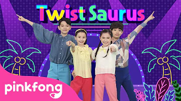 Twist Saurus 💃🏻 | Kids Choreography | Performance Video | Pinkfong Kids Pop Dance